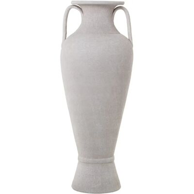 DRW Jarrón - Jarrón de suelo con asas de cerámica 30x80cm - Jarrón DRW Jarrón - Jarrón de suelo con asas de cerámica 30x80cm - Jarrón