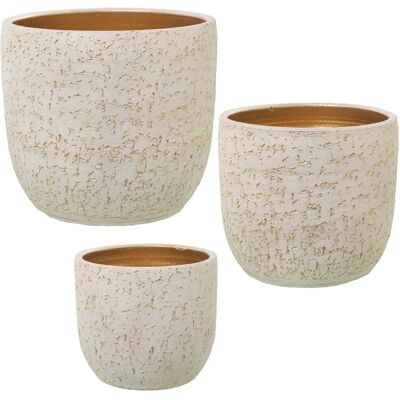 Set di 3 Vasi Decorativi DRW - Decorativi Set di 3 Vasi Decorativi DRW - Decorativi