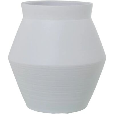 DRW Witte Matte Vaas - Keramische Decoratie DRW Witte Matte Vaas - Keramische Decoratie