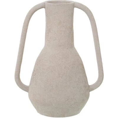 DRW Beige Keramische Handgreep Vaas - Bloempot DRW Beige Keramische Handgreep Vaas - Bloempot