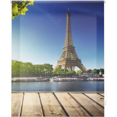 Store enroulable translucide Eiffel Blindecor 130x180 - Décoration de fenêtre Store enroulable translucide Eiffel Blindecor 130x180 - Décoration de fenêtre