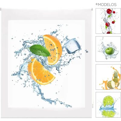 Voilage Enrollable Translucide Numérique Personnalisable - 130x180 - Multicolore Voilage Enrollable Translucide Numérique Personnalisable - 130x180 - Multicolore