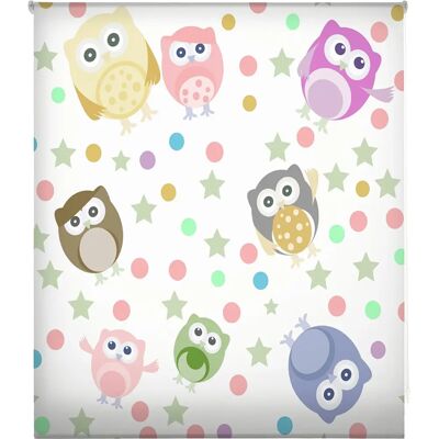 Store enroulable translucide multicolore Blindecor 130x180 - Voilage Store enroulable translucide multicolore Blindecor 130x180 - Voilage