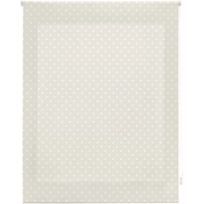 Store enrouleur premium beige à pois blancs - 130x180cm Store enrouleur premium beige à pois blancs - 130x180cm