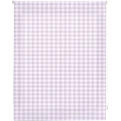 Store Vichy Lilas Enroulable - 130x180cm - Décoration Moderne Store Vichy Lilas Enroulable - 130x180cm - Décoration Moderne