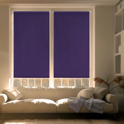Stores enroulables Blindecor EasyFix Violet - Sans outils Stores enroulables Blindecor EasyFix Violet - Sans outils