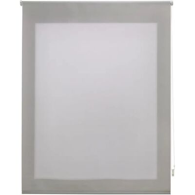 Blindecor ARA Gris Argent - 100% Polyester - Voilage Enroulable Blindecor ARA Gris Argent - 100% Polyester - Voilage Enroulable