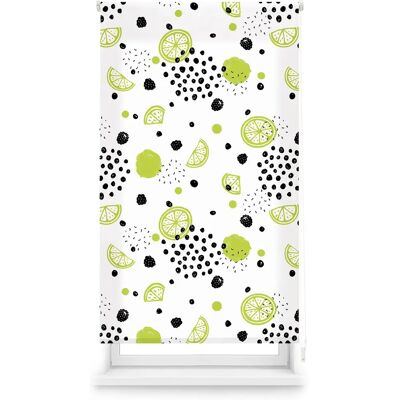 Roulant translucide imprimé Lime - Décoration de fenêtre Roulant translucide imprimé Lime - Décoration de fenêtre