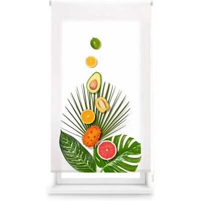 Store enroulable translucide Tropicalfruit - 90x180cm Store enroulable translucide Tropicalfruit - 90x180cm