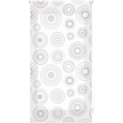 Store Enrollable Translucide avec Motif - 90x180 - Cercle de Couleur Store Enrollable Translucide avec Motif - 90x180 - Cercle de Couleur