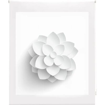Store Enrouleur Translucide Imprimé Blindecor - 150x180 - Fleur Store Enrouleur Translucide Imprimé Blindecor - 150x180 - Fleur