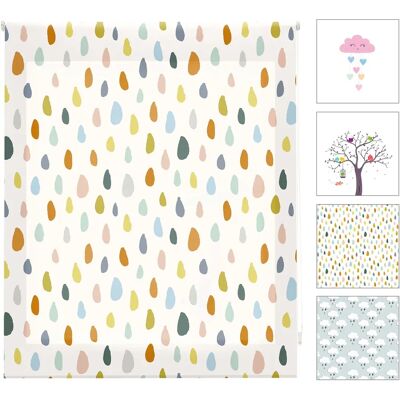 Blindecor Modèle Colordrops - Store Enroulable Imprimé Blindecor Modèle Colordrops - Store Enroulable Imprimé