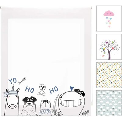 Volet Roulant Zoopirate BLINDECOR - 90x180 Translucide Volet Roulant Zoopirate BLINDECOR - 90x180 Translucide