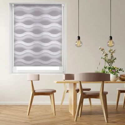Store Luna Blindecor - Nuit et Jour, Fixation Facile, 52x150 cm Store Luna Blindecor - Nuit et Jour, Fixation Facile, 52x150 cm