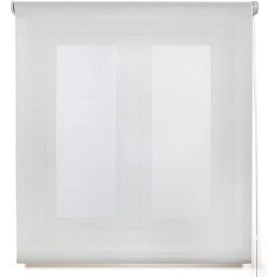 Blindecor Anpassbarer Grau Silber Translucenter Glänzender Rollo - 150x270 Blindecor Anpassbarer Grau Silber Translucenter Glänzender Rollo - 150x270