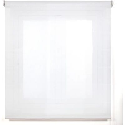 Tende a Rullo Traslucide Brillanti - 130x270 Bianco Tende a Rullo Traslucide Brillanti - 130x270 Bianco