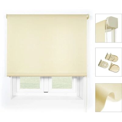 Store enroulable translucide 100x190 - Beige Blindecor Store enroulable translucide 100x190 - Beige Blindecor