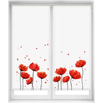 Voilage enroulable translucide Blindecor Easy Fix 65x150 - Fenêtre Voilage enroulable translucide Blindecor Easy Fix 65x150 - Fenêtre