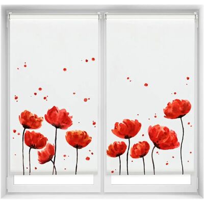 Stores Enroulables Blindecor Easyfix 75x150 - Modèle Amapola Stores Enroulables Blindecor Easyfix 75x150 - Modèle Amapola