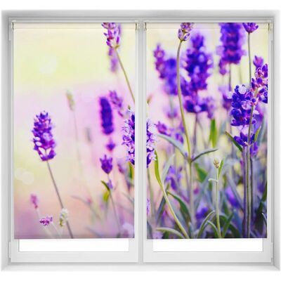 Voilages Enroulables Lavande - Installation Facile, UV & Isolant thermique Voilages Enroulables Lavande - Installation Facile, UV & Isolant thermique