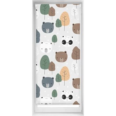 Store Imprimé Easyfix - 60x150 - Bear - Volet roulant Store Imprimé Easyfix - 60x150 - Bear - Volet roulant