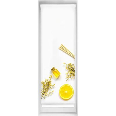 EasyFix Durchsichtiger Rollos - Ohne Bohrung - 55x150 - Zitronenfarbe EasyFix Durchsichtiger Rollos - Ohne Bohrung - 55x150 - Zitronenfarbe