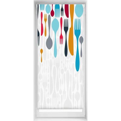 EasyFix Tryckt Persienn - 60x150 - Rullgardin EasyFix Tryckt Persienn - 60x150 - Rullgardin
