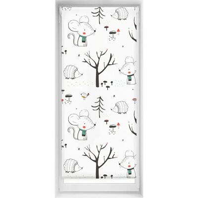 Tenda plissettata EasyFix Blindecor - Senza attrezzi 65x150 - Finitura legno Tenda plissettata EasyFix Blindecor - Senza attrezzi 65x150 - Finitura legno