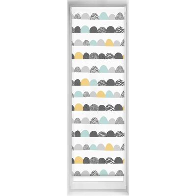 Store Imprimé Easyfix - Sans Outils, 40x150, Semiluna Store Imprimé Easyfix - Sans Outils, 40x150, Semiluna
