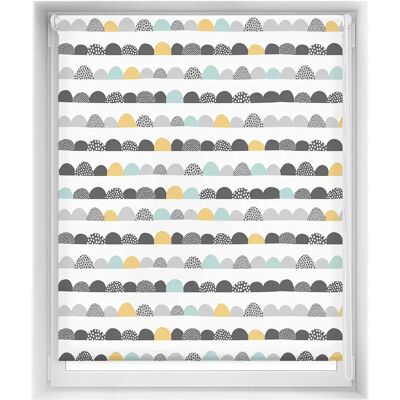 Store imprimé EasyFix Blindecor - Sans outils 130x150 - Semiluna Store imprimé EasyFix Blindecor - Sans outils 130x150 - Semiluna