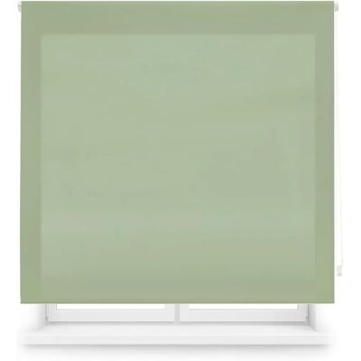 Store Enroulable Translucide Sur Mesure - 75x175 - Vert Pastel - Voilage Enroulable Store Enroulable Translucide Sur Mesure - 75x175 - Vert Pastel - Voilage Enroulable