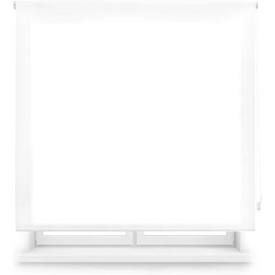 Store enroulable translucide blanc sur mesure - Intimité & Protection UV Store enroulable translucide blanc sur mesure - Intimité & Protection UV