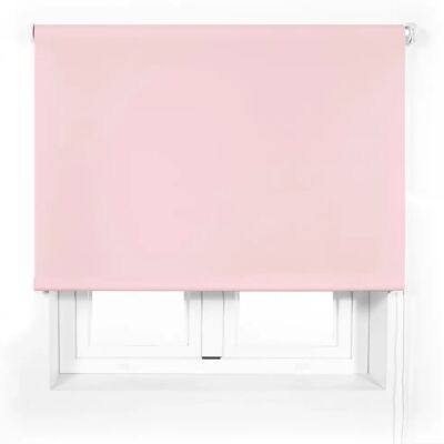 Store Translucide Rose Premium Sur Mesure - Voilage Enroulable Store Translucide Rose Premium Sur Mesure - Voilage Enroulable