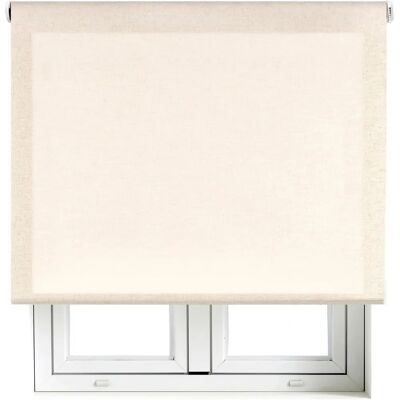 Store enroulable translucide premium sur mesure - 145x190 - couleur lin Store enroulable translucide premium sur mesure - 145x190 - couleur lin