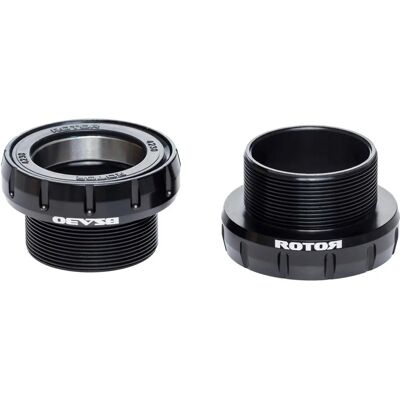 Rotor BSA 30mm Steel Bottom Bracket - Noir - 68/73mm - Filetage Anglais - Publicité Rotor BSA 30mm Steel Bottom Bracket - Noir - 68/73mm - Filetage Anglais - Publicité