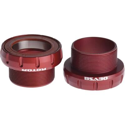 Rotor BSA 30mm Keramik Innenlager - Rot - 68/73mm - Englisch Gewinde Rotor BSA 30mm Keramik Innenlager - Rot - 68/73mm - Englisch Gewinde