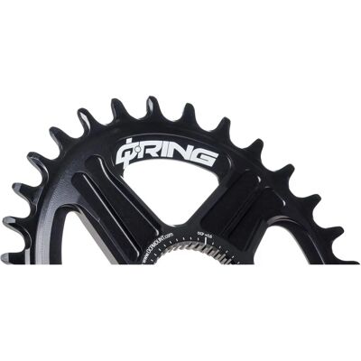 Piastra ovale Rotor QX1 - MTB - Nero Piastra ovale Rotor QX1 - MTB - Nero