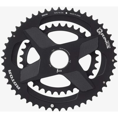 Rotor Q Rings 50/34 T Negro - Cadena de plato Rotor Q Rings 50/34 T Negro - Cadena de plato