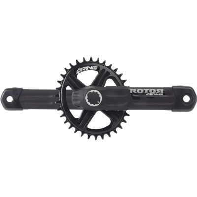 ROTOR 2INpower MTB DM Leistungsmesser - Schwarz - MTB - Kurbelgarnitur ROTOR 2INpower MTB DM Leistungsmesser - Schwarz - MTB - Kurbelgarnitur