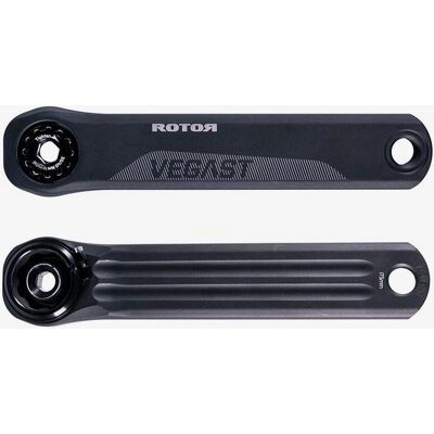 Rotor Vegast 30 Vevparti - Svart - Landsvägscykeldelar Rotor Vegast 30 Vevparti - Svart - Landsvägscykeldelar