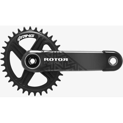Guarnitura Rotor Carbon - 175mm, Carbonio, Nero - Manubrio MTB Guarnitura Rotor Carbon - 175mm, Carbonio, Nero - Manubrio MTB