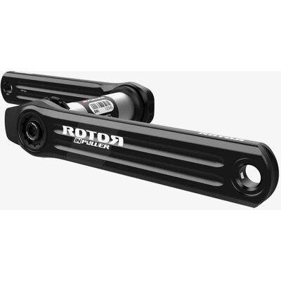 Rotor Inpower V3 Plata 165mm Manivela - Componente de bicicleta Rotor Inpower V3 Plata 165mm Manivela - Componente de bicicleta