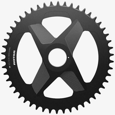 Plato Rotor 54T - Montaje directo universal - Plateado Plato Rotor 54T - Montaje directo universal - Plateado