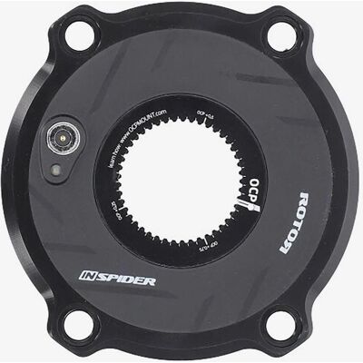 Potenziometro corona Rotor INspider MTB Shimano nero Potenziometro corona Rotor INspider MTB Shimano nero
