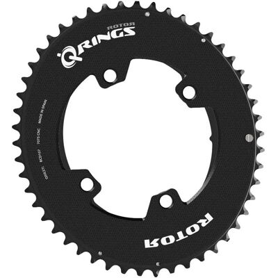 Rotor Kædering til Q Axs 4b 107 Bcd 12s Ydre 37 Sølv Cykel Del Rotor Kædering til Q Axs 4b 107 Bcd 12s Ydre 37 Sølv Cykel Del