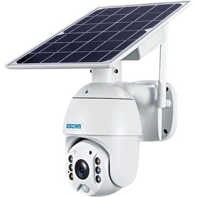 Cámara de Seguridad Solar Escam Qf480 1080P 355° 4G/LTE Cámara de Seguridad Solar Escam Qf480 1080P 355° 4G/LTE