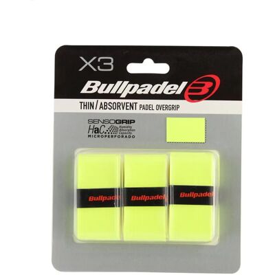 Bullpadel Overgrip GB-1705 - Padel-Overgrip - Gelb Bullpadel Overgrip GB-1705 - Padel-Overgrip - Gelb