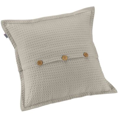 GreatTiger Beige Kuddfodral - 50x50 cm - Hållbart Bomull GreatTiger Beige Kuddfodral - 50x50 cm - Hållbart Bomull