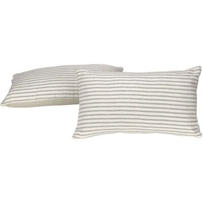GreatTiger Housse de coussin Alexandra House Living Jaca Gris Perle - Housse de coussin - 30x50 cm GreatTiger Housse de coussin Alexandra House Living Jaca Gris Perle - Housse de coussin - 30x50 cm