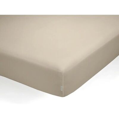 Alexandra House Living QUTUN Taupe Organiczna bawełna Fitted Sheet - Fitted sheet Alexandra House Living QUTUN Taupe Organiczna bawełna Fitted Sheet - Fitted sheet